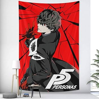Amazon.co.jp: ペルソナ5 Persona 5 タペストリー P5R